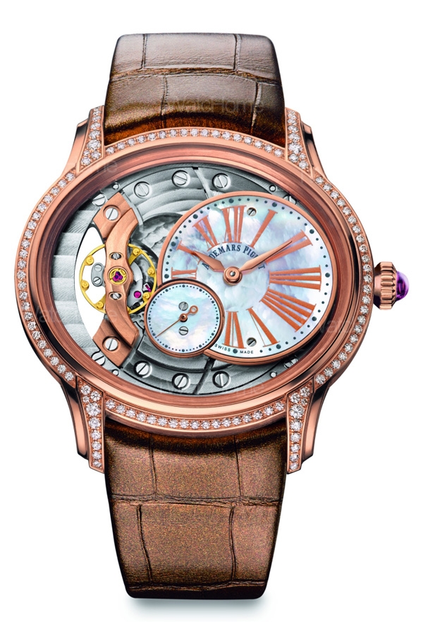 千禧系列腕錶玫瑰金款